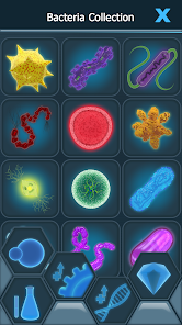 Bacterial Takeover Game