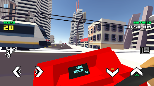 Blocky Moto Racing Game