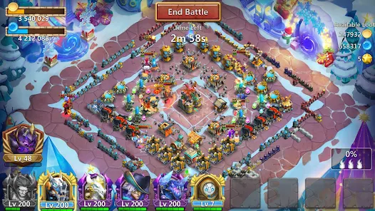 Castle Clash Heroes of the Empire Game