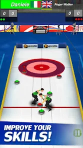 Curling 3D Game