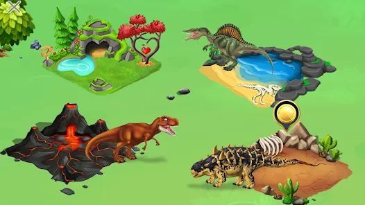Dino World Jurassic builder Game