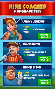 Idle Golf Tycoon Game