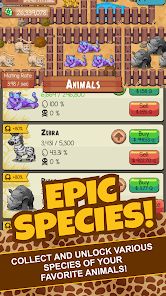 Idle Tap Zoo Game