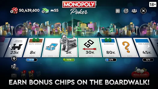 MONOPOLY Poker Game