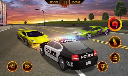 Police Car Chase Game