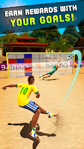 Shoot Goal Beach Soccer Game
