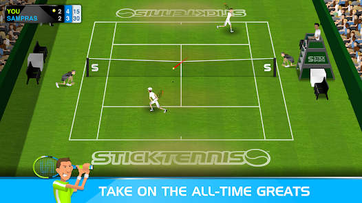 Stick Tennis Game