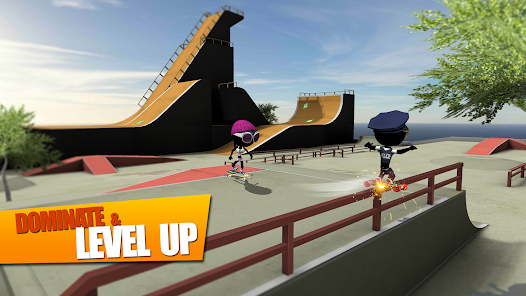 Stickman Skate Battle Game