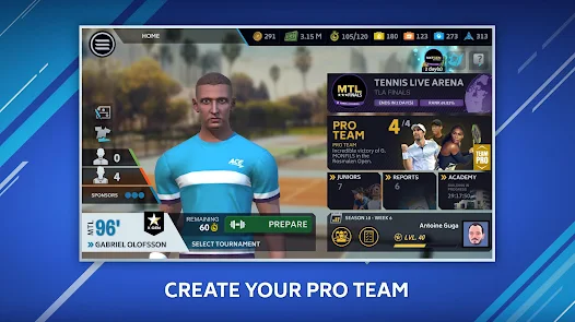 Tennis Manager 2020 Game