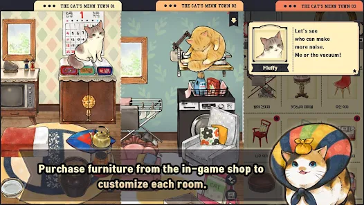 The cats meow town Game