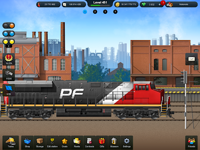 TrainStation Game On Rails Game