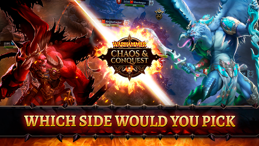 Warhammer Chaos and Conquest Game