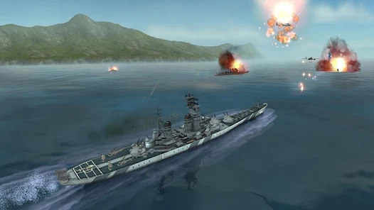 Warship Battle 3D World War 2 Game