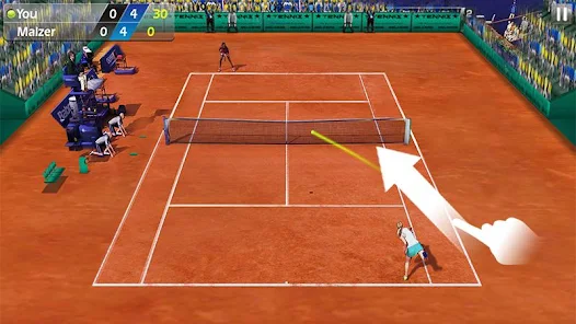 Similar Game of 3D Tennis