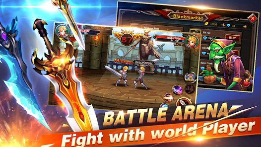 Similar Game of Brave Knight Dragon Battle