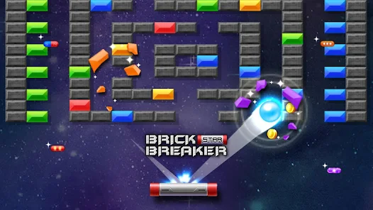Similar Game of Brick Breaker Star