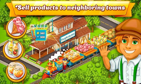 Similar Game of Cartoon City Farm To Village