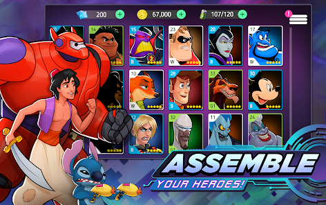 Similar Game of Disney Heroes Battle Mode