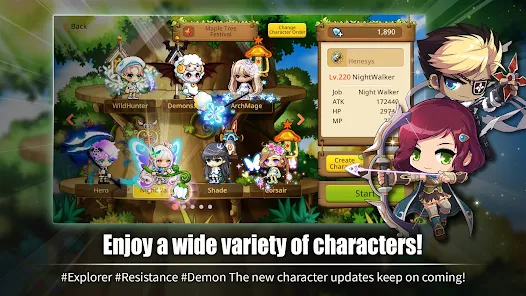 Similar Game of MapleStory M