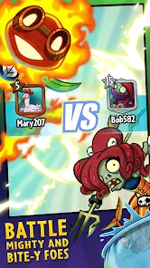 Similar Game of Plants vs Zombies Heroes