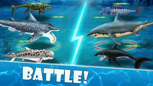 Similar Game of Shark World