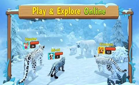 Similar Game of Snow Leopard Family Sim Online