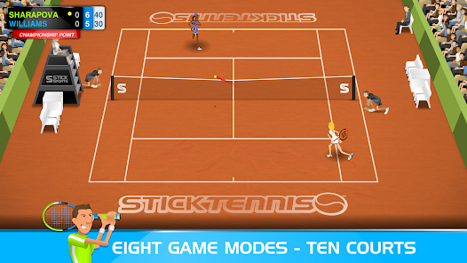 Similar Game of Stick Tennis
