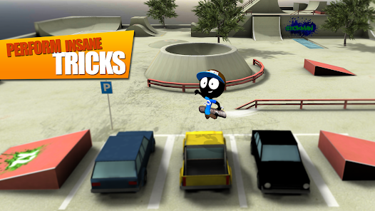 Similar Game of Stickman Skate Battle