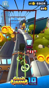 Similar Game of Subway Surfers