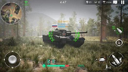 Similar Game of Tank Warfare