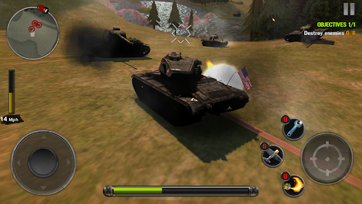 Similar Game of Tanks of Battle