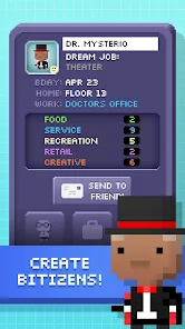 Similar Game of Tiny Tower