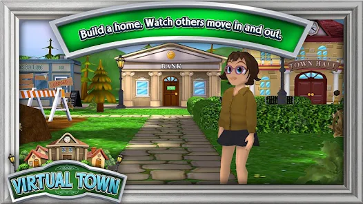 Similar Game of Virtual Town