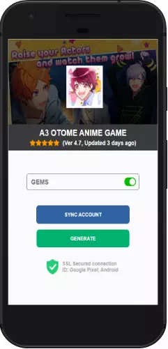 A3 Otome Anime Game APK mod hack