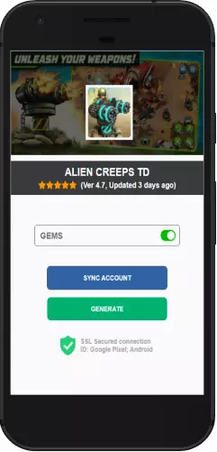 Alien Creeps TD APK mod hack