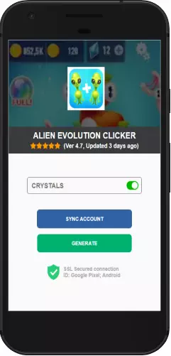 Alien Evolution Clicker APK mod hack