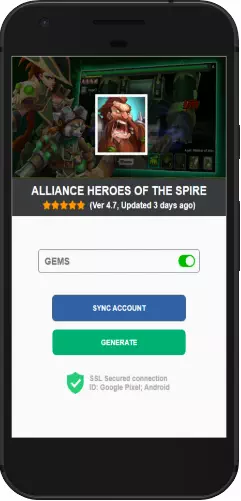 Alliance Heroes of the Spire APK mod hack