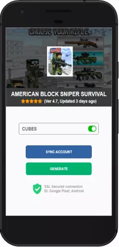 American Block Sniper Survival APK mod hack