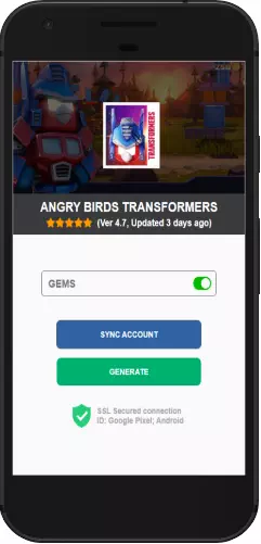 Angry Birds Transformers APK mod hack