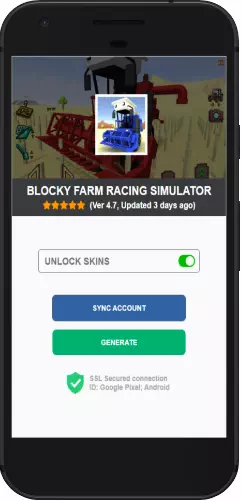 Blocky Farm Racing Simulator APK mod hack