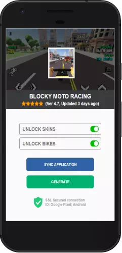 Blocky Moto Racing APK mod hack