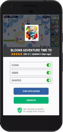 Bloons Adventure Time TD APK mod hack