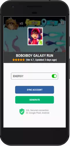 BoBoiBoy Galaxy Run APK mod hack
