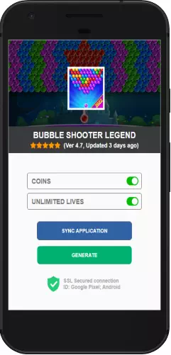 Bubble Shooter Legend APK mod hack