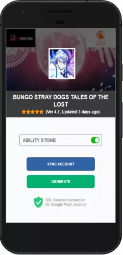 Bungo Stray Dogs Tales of the Lost APK mod hack