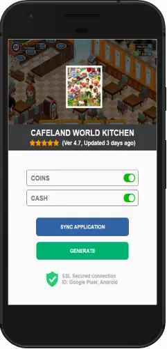 Cafeland World Kitchen APK mod hack