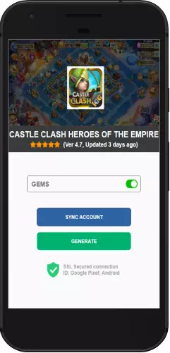 Castle Clash Heroes of the Empire APK mod hack