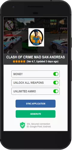 Clash of Crime Mad San Andreas APK mod hack