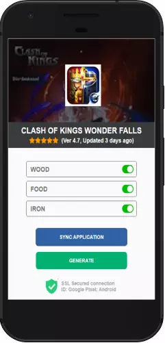 Clash of Kings Wonder Falls APK mod hack