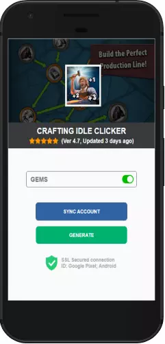 Crafting Idle Clicker APK mod hack